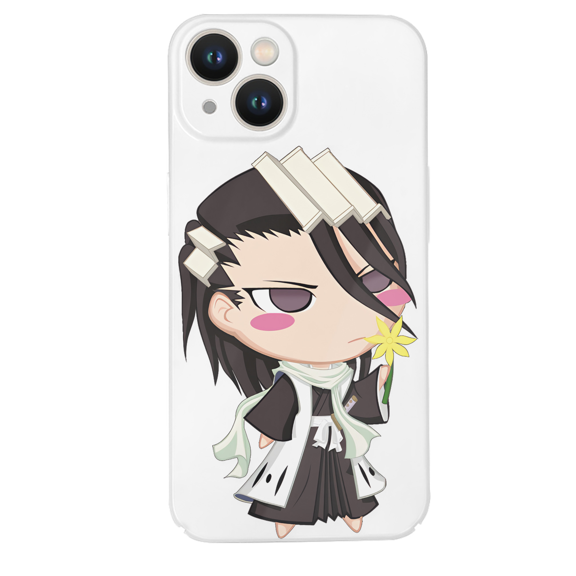 （画像用） ブリーチ くちき びゃくや BLEACH Kuchiki Byakuya 【iPhone 14シリーズ対応】ハードケース